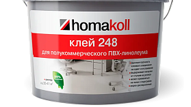 Клей Homakoll 248 (4 кг) для полукоммерческого линолеума, морозостойкий